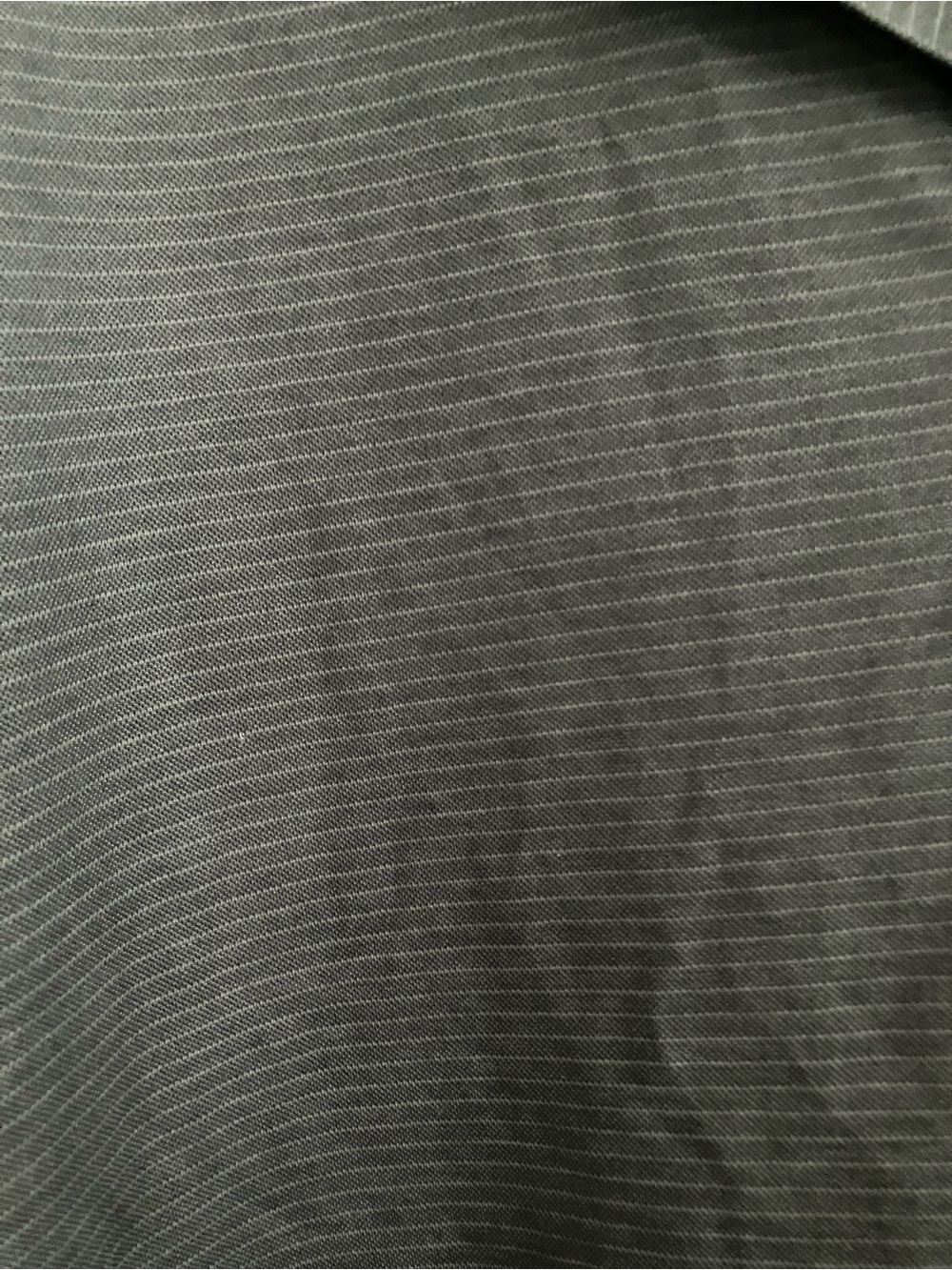 Cutter & Buck Striped Gray Men's Short-Sleeve Performance Polo - Picture 5 of 8